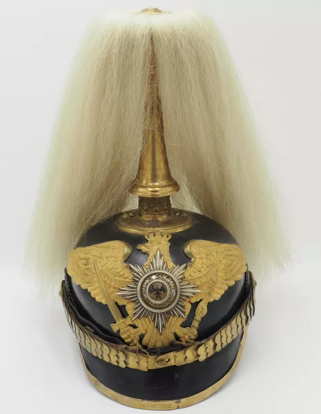 Prussian Garde Infantry Officer Pickelhaube to Parade Visuel 1 principal